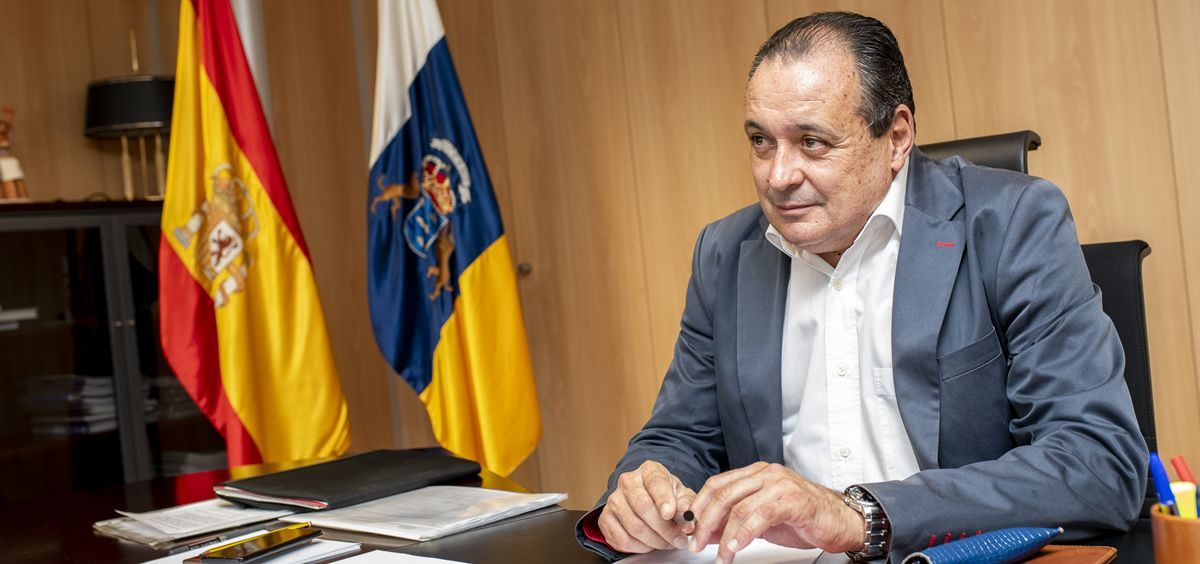 Blas Trujillo, consejero de Sanidad del Gobierno de Canarias. / Gobierno de Canarias