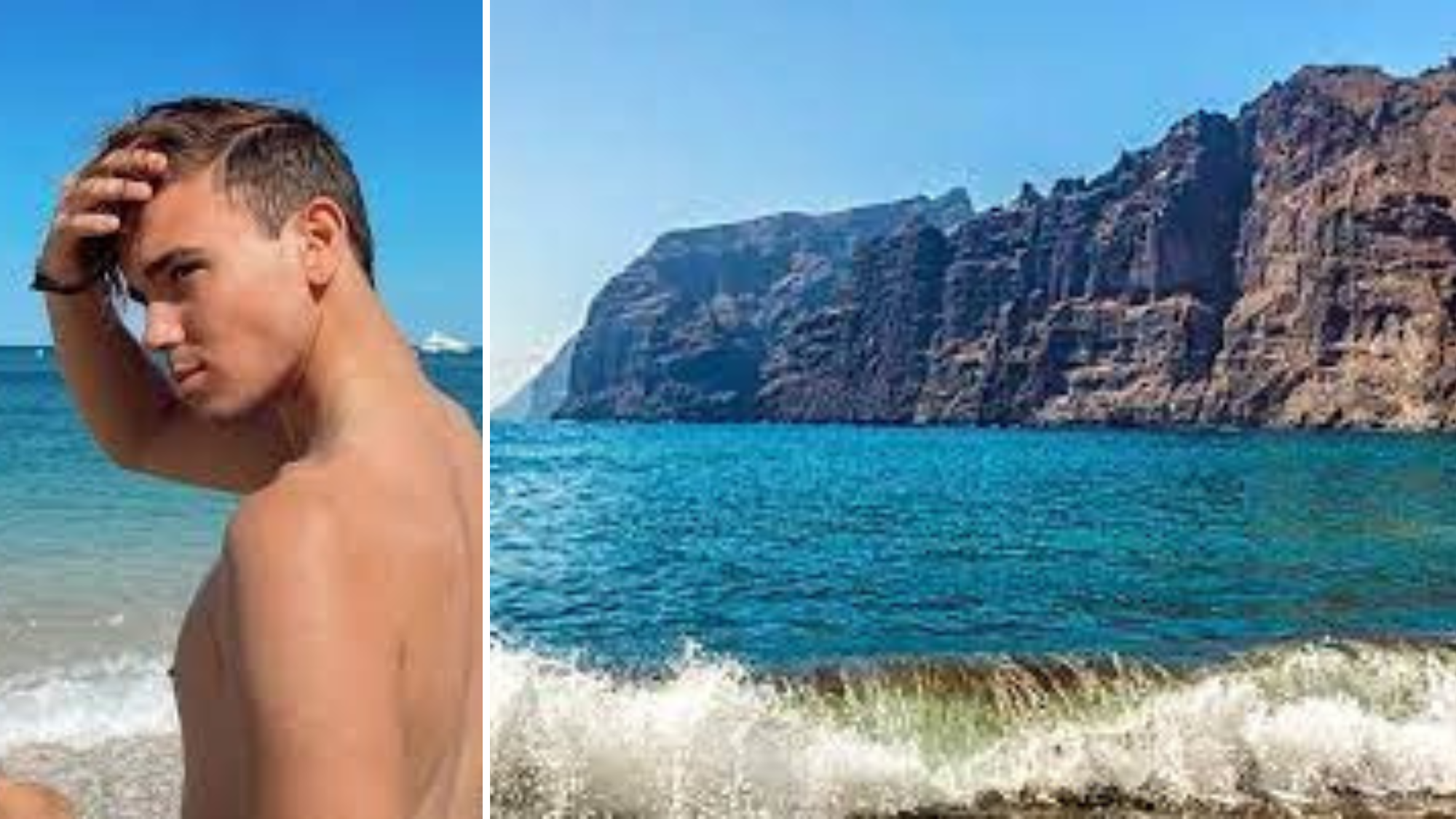 El tiktoker Alez Miller hizo un vídeo sobre el coste de viajar a Tenerife./ Montaje AH