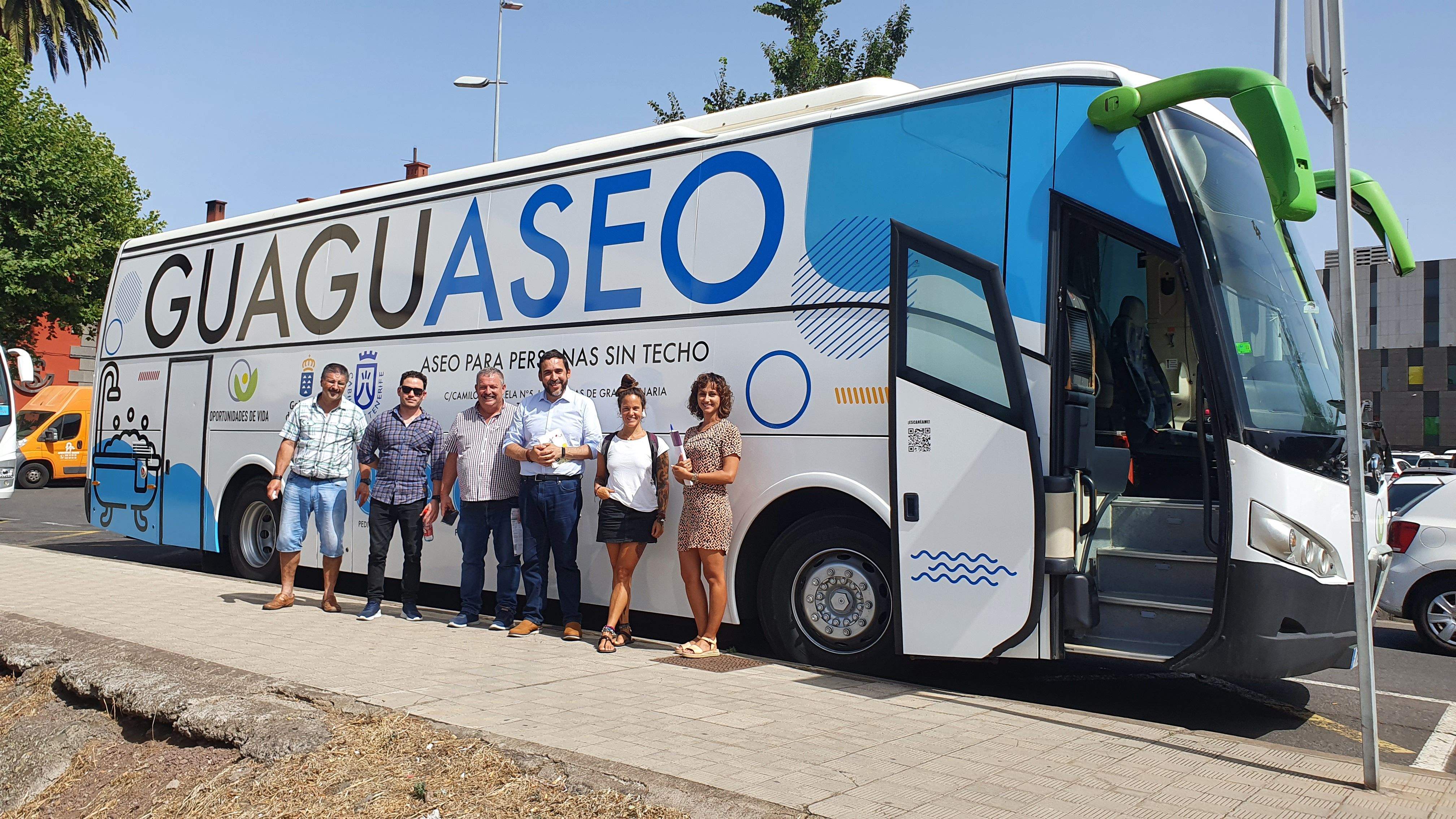 La guaguaseo aseo de La Laguna./ Cedida