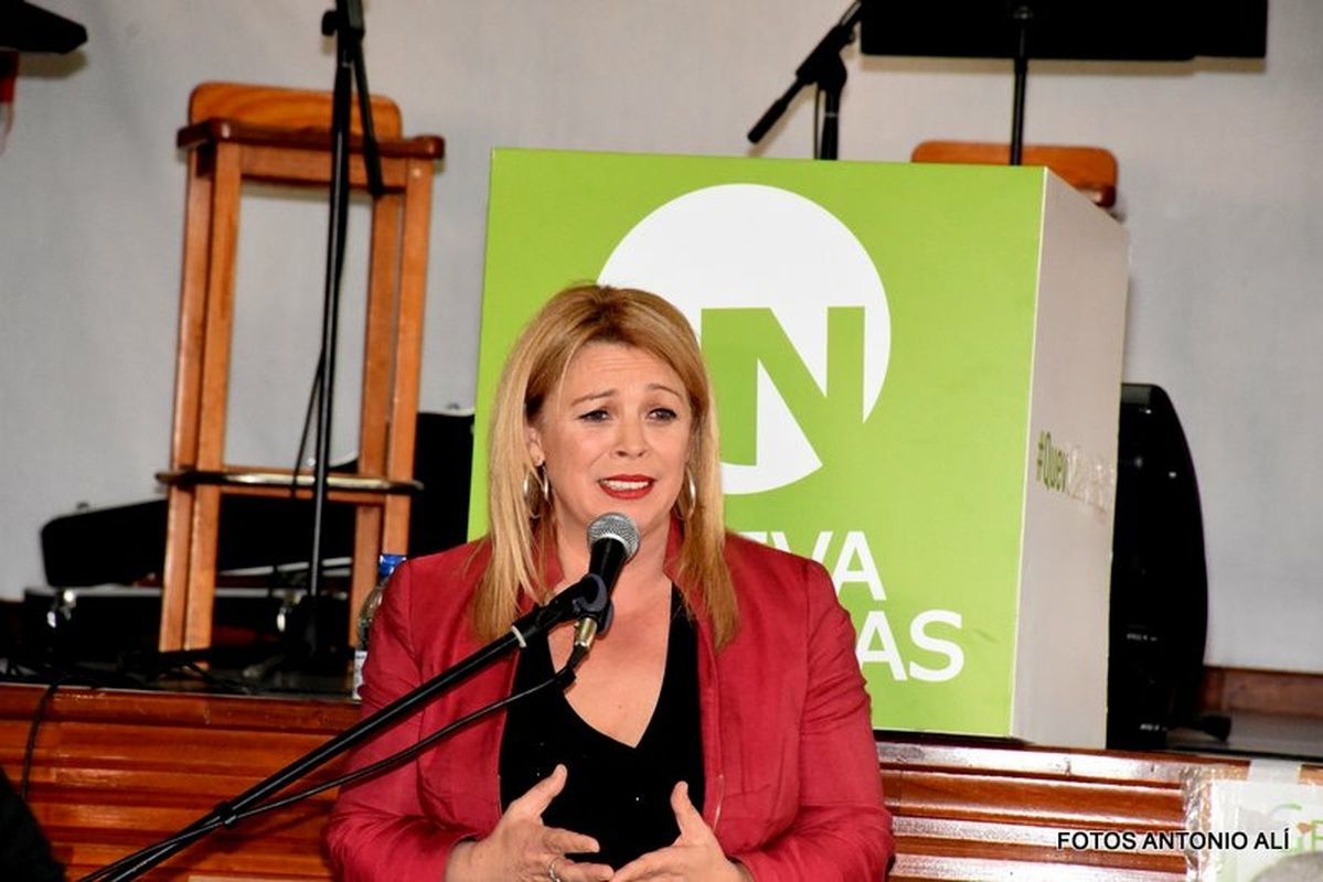 Isabel Guerra, edil de NC en Teror./ Redes