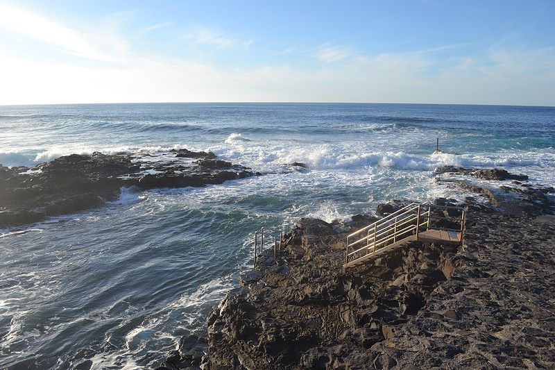 Zona de baño de La Barranquera, en Valle Guerra./ pateatenerife.com