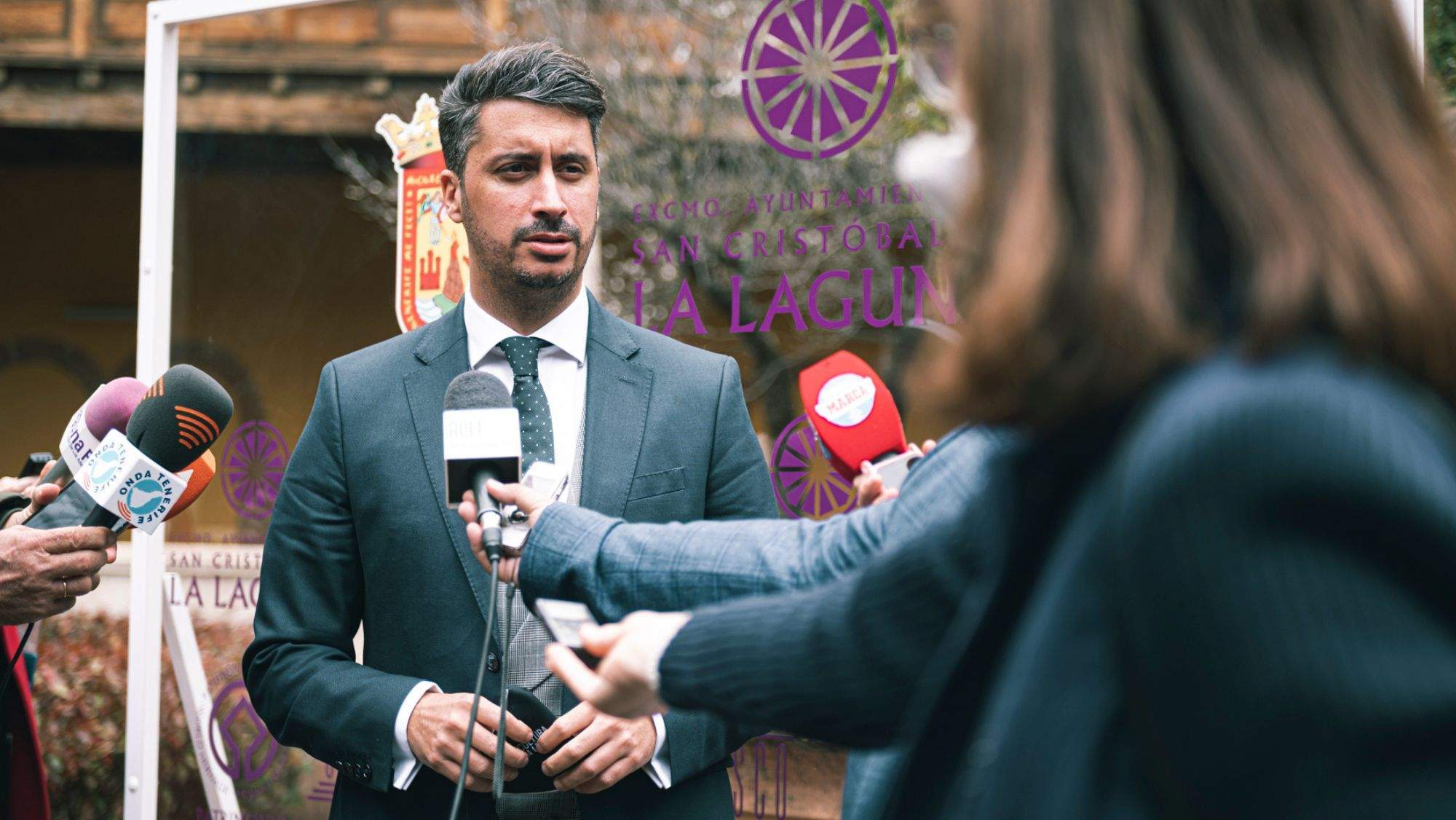 El alcalde de La Laguna, Luis Yeray Gutiérrez. / Cedida