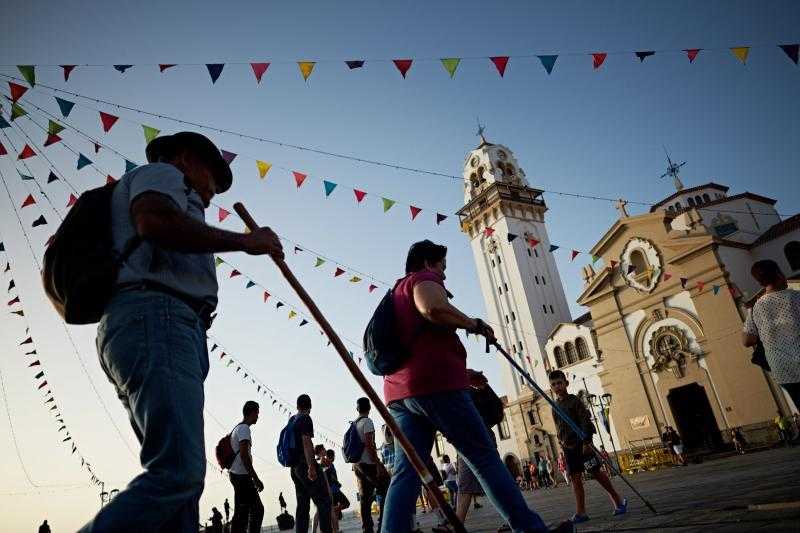 Peregrinación a Candelaria./ Archivo