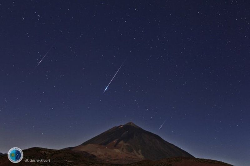 El Teide de noche./ IAC