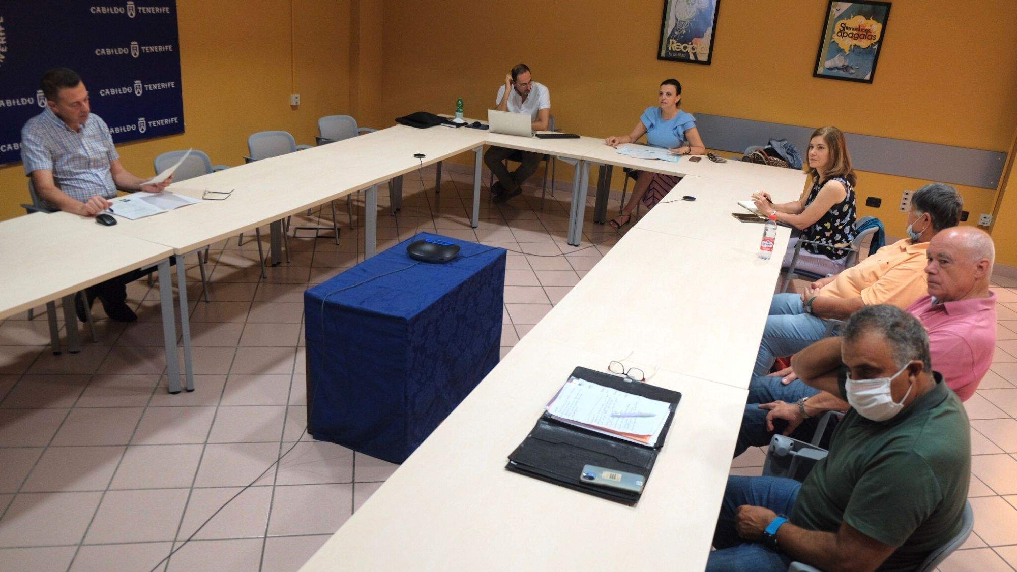 Junta Rectora del espacio Natural Protegido del Parque Rural de Anaga. / Cedida