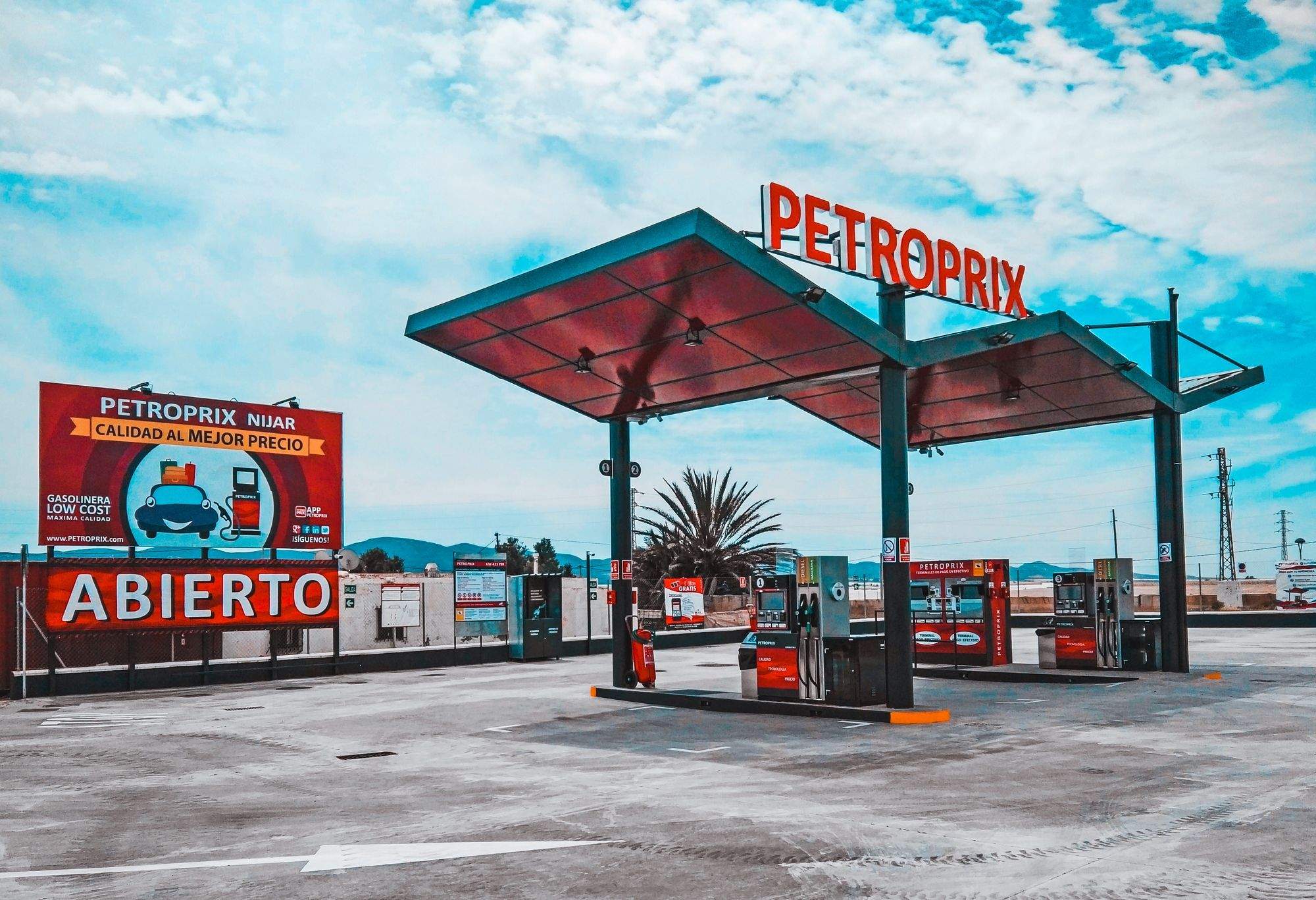 Imagen de una estación Petroprix. / Petroprix 