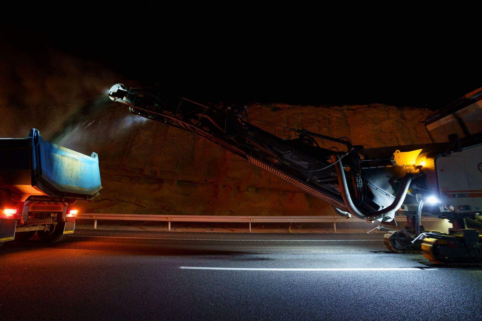 Obras en la TF-1./ Archivo