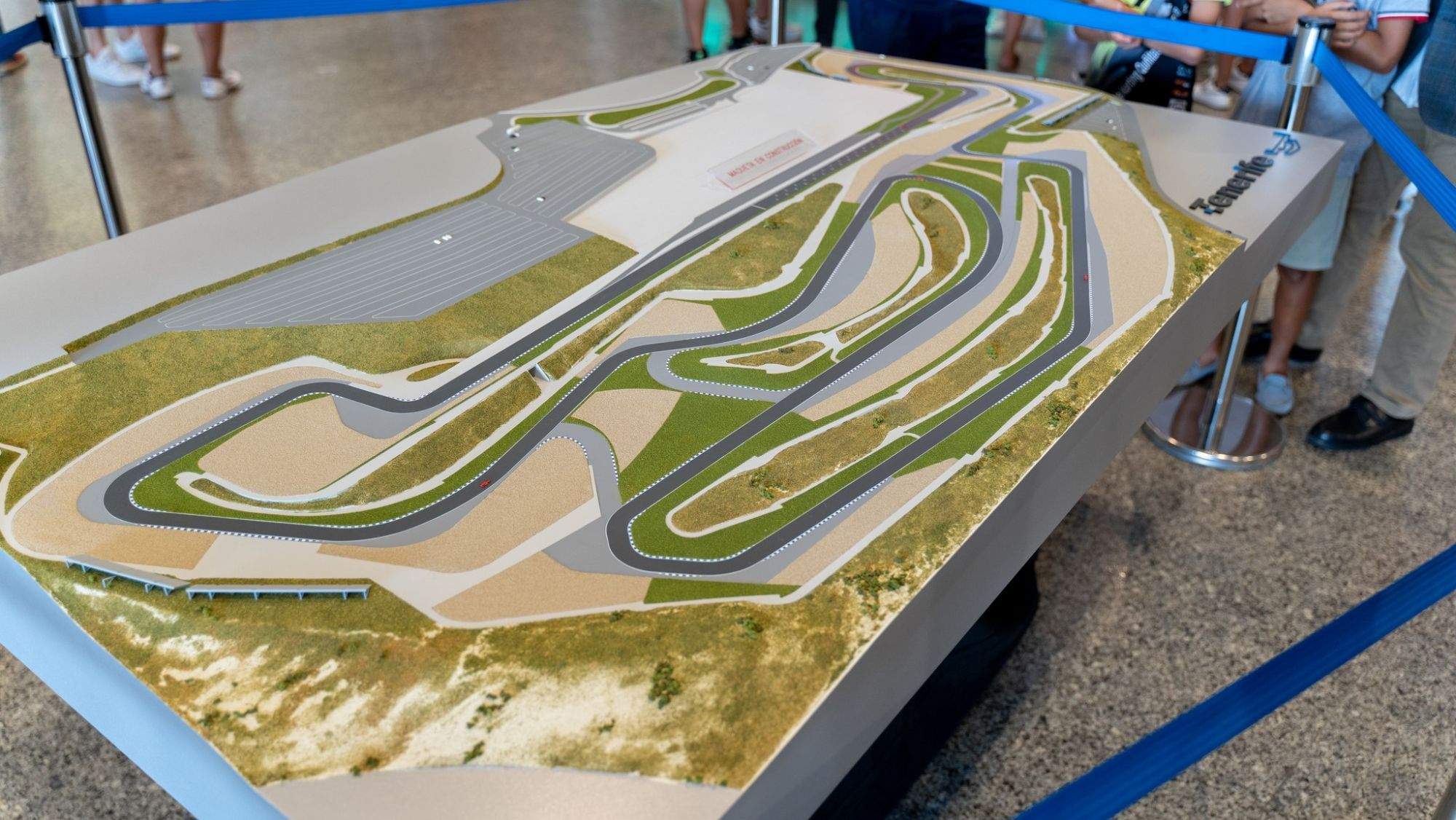Maqueta del Tenerife Circuito del Motor. / Tenerife Circuito del Motor
