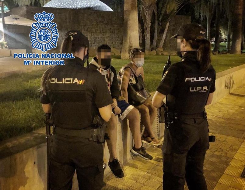 Detención en La Laguna. / Policía Nacional 