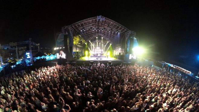 Actuación de Viva Suecia en el Phe Festival. / Alejandro Amador 