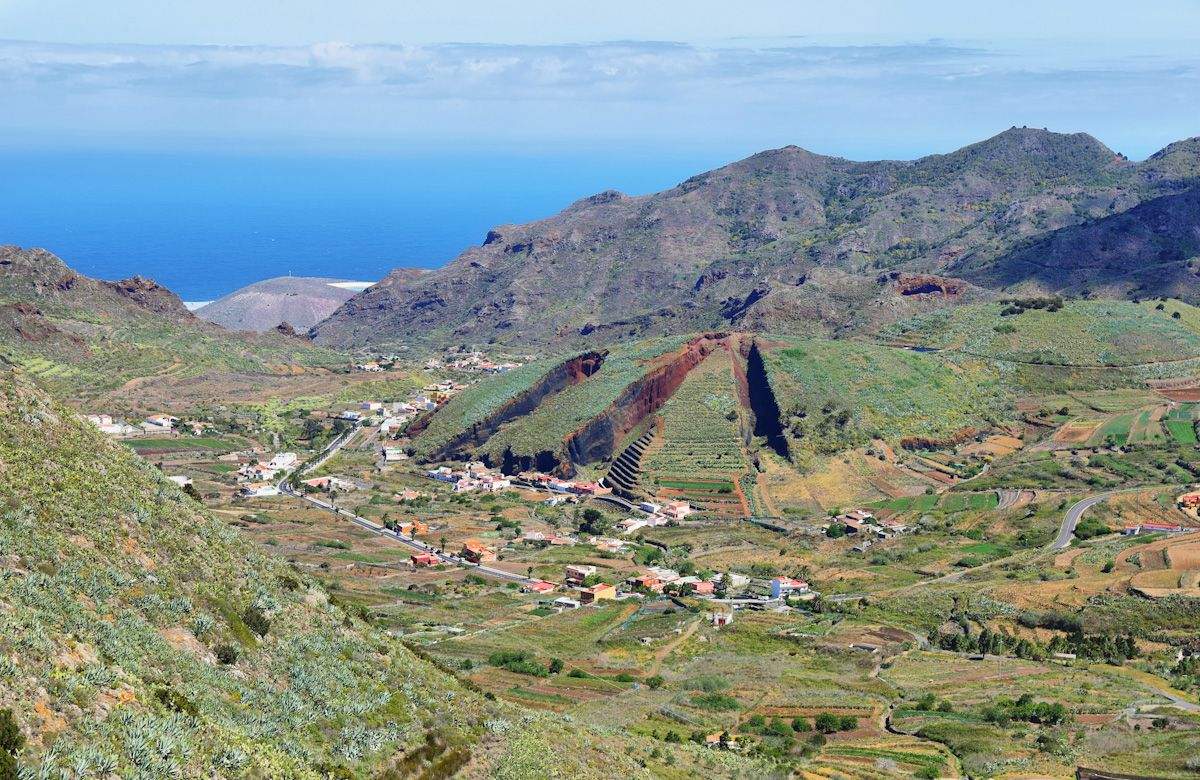 El Palmar, en Buenavista del Norte, al noroeste de Tenerife. / Imagen de la red 