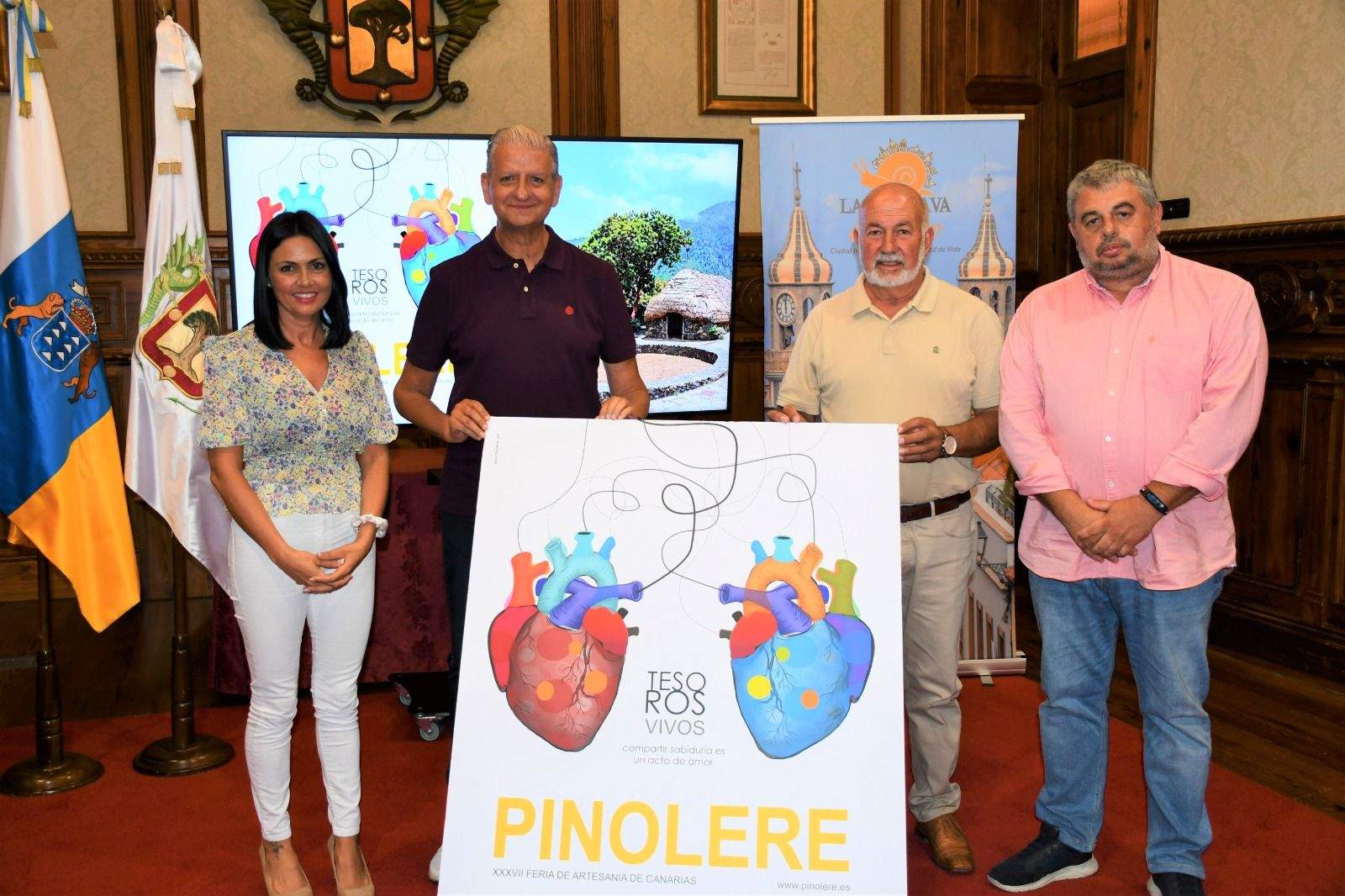 Imagen de la presentación de la XXXVII Feria de Artesanía de Pinolere. / Ayuntamiento de La Orotava 