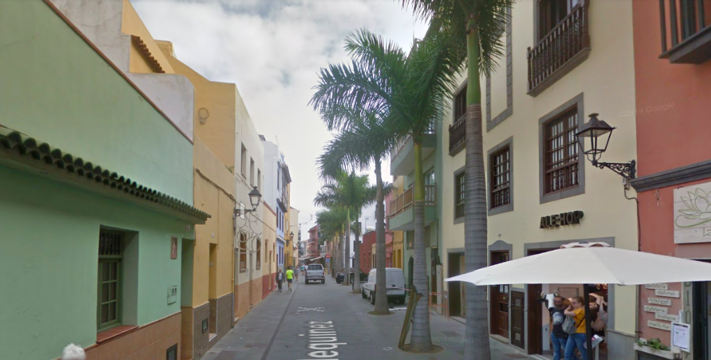 Imagen de la Calle Mequinez del Puerto De la Cruz. / GOOGLE