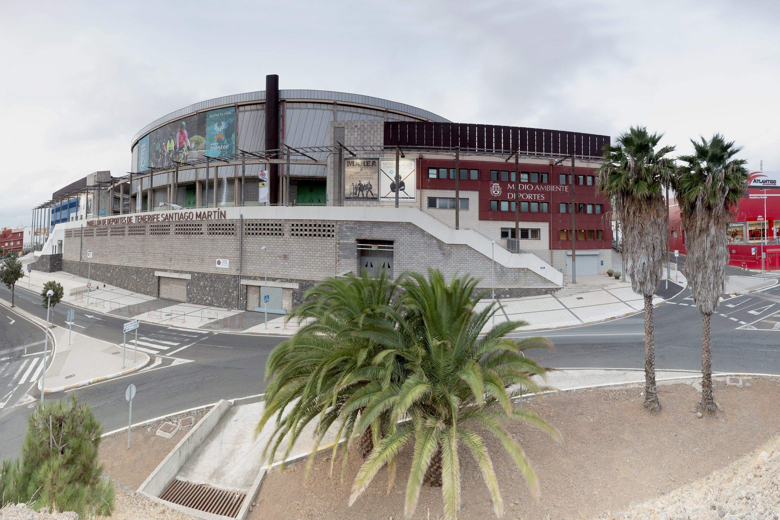 Pabellón Santiago Martín./ Cabildo de Tenerife - Jordi de la Fuente