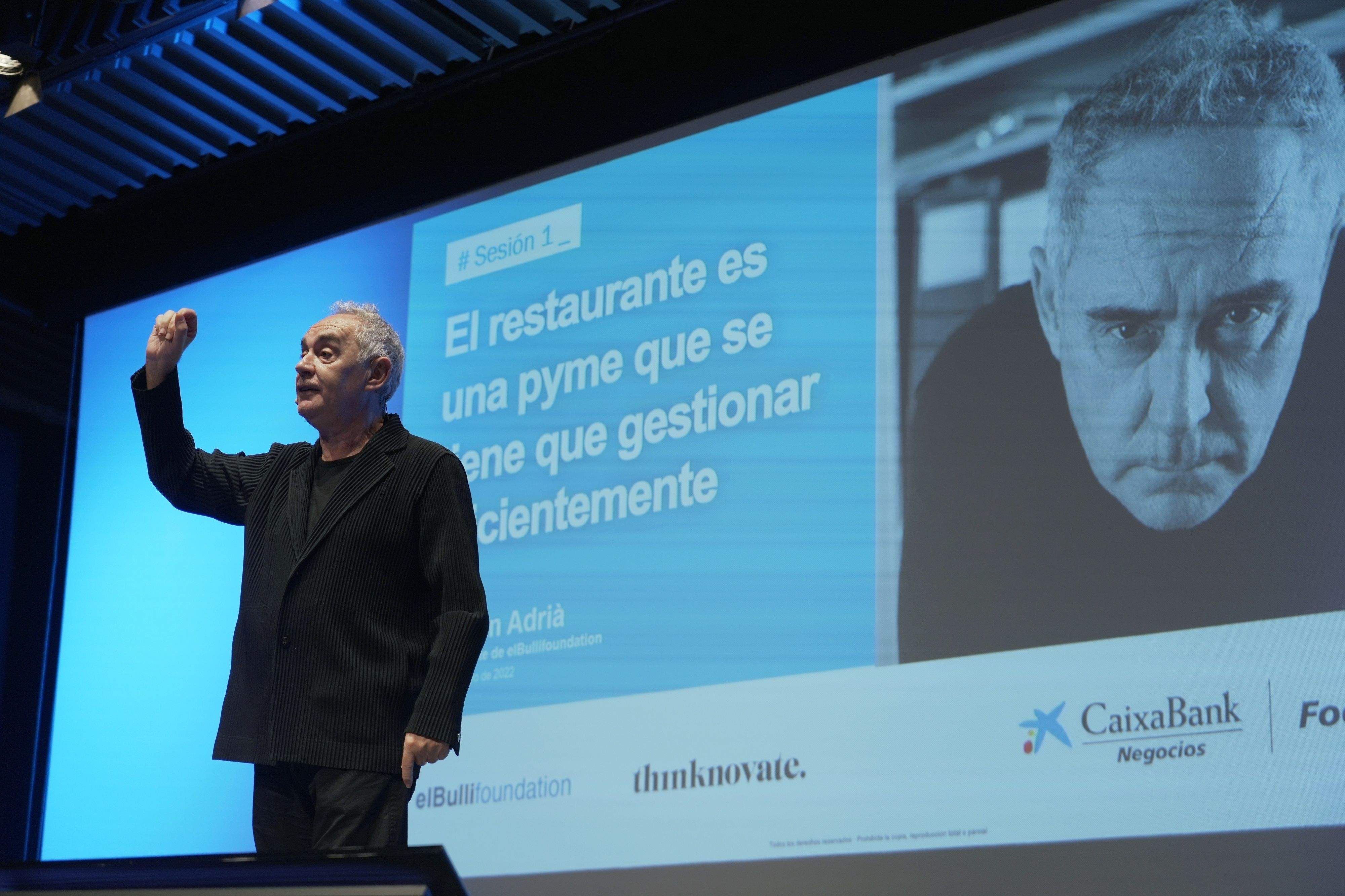 Imagen de Ferran Adrià. / CaixaBank 
