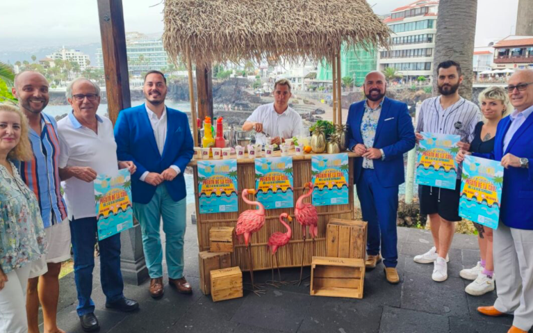 Presentación de la iniciativa Cocteleando por el Puerto. / Ayuntamiento de Puerto De la Cruz