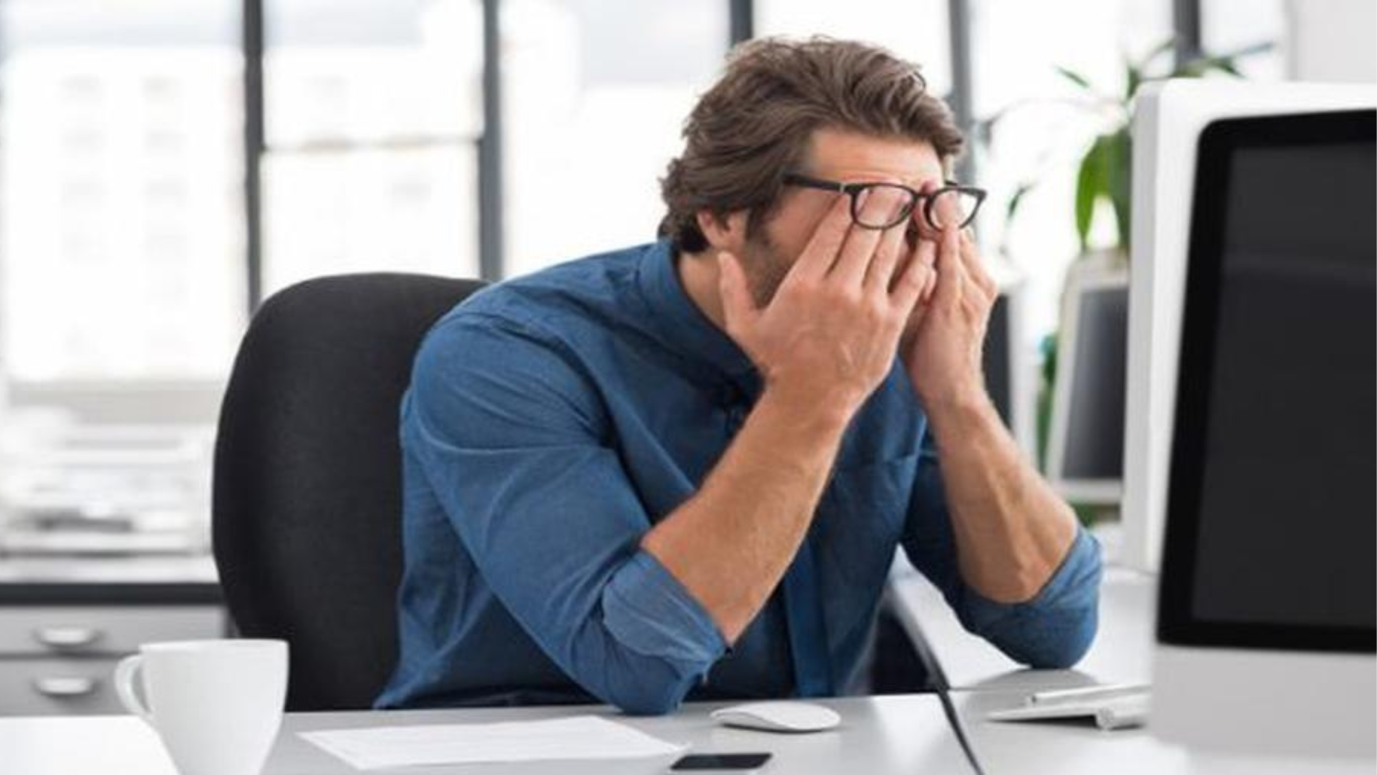 Un trabajador descontento./ ARCHIVO