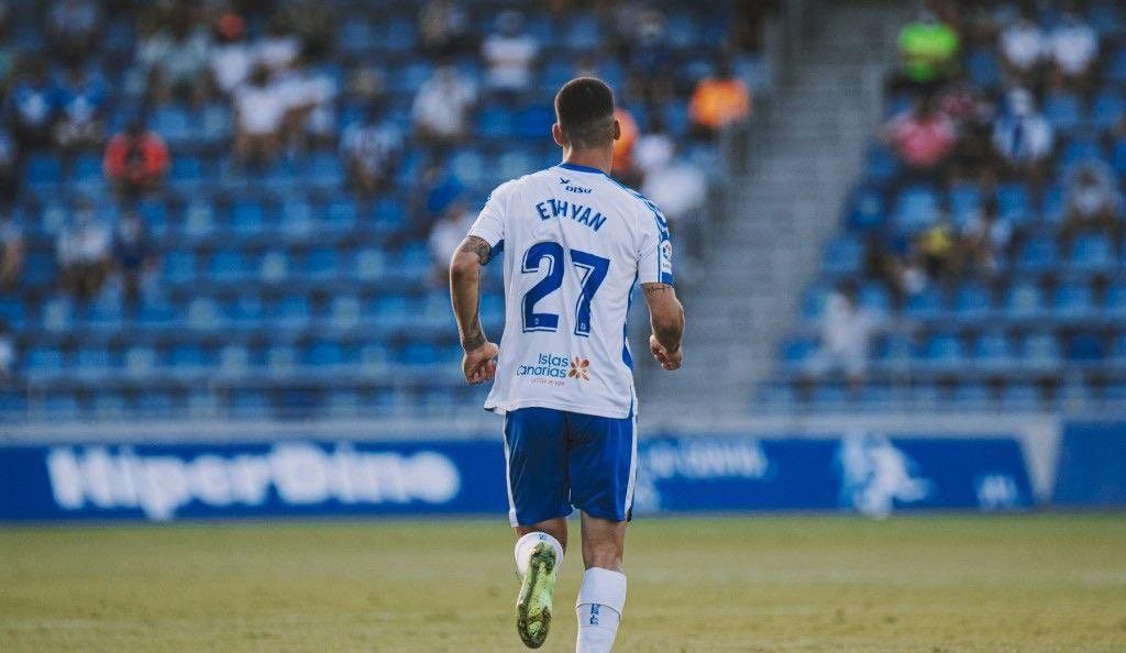 Ethyan será uno de los canteranos que buscará crecer fuera del CD Tenerife esta temporada./ CDT
