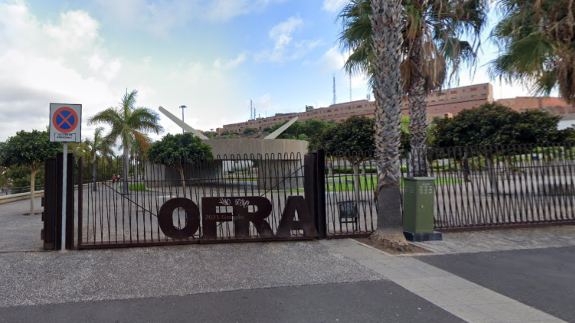 Parque de Ofra, en La Laguna. / Google maps