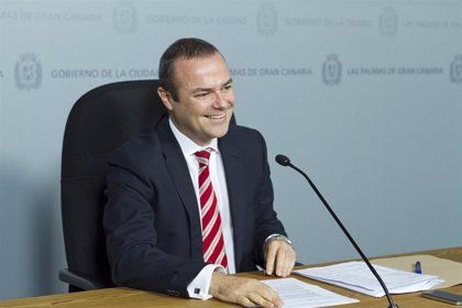El alcalde de Las Palmas de Gran Canaria, Augusto Hidalgo./