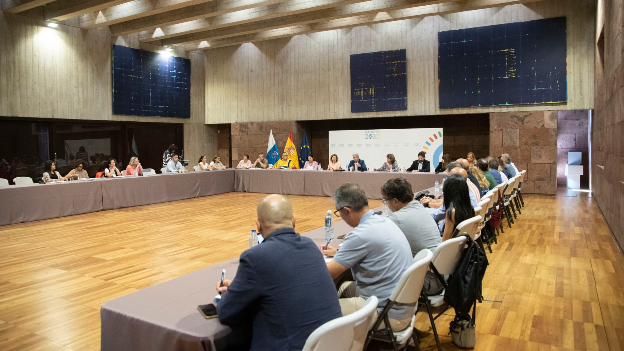 Reunión de los sindicatos y la Consejería de Administraciones Públicas. / Gobierno de Canarias