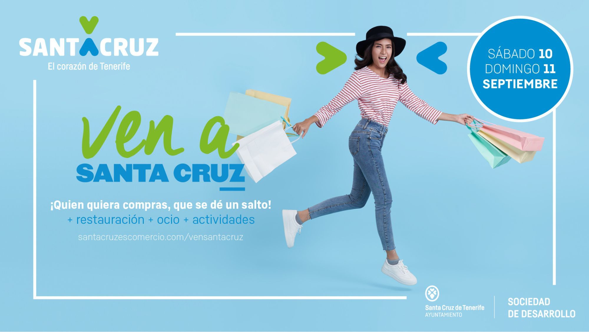 Cartel promocional de Ven a Santa Cruz. / Cedida