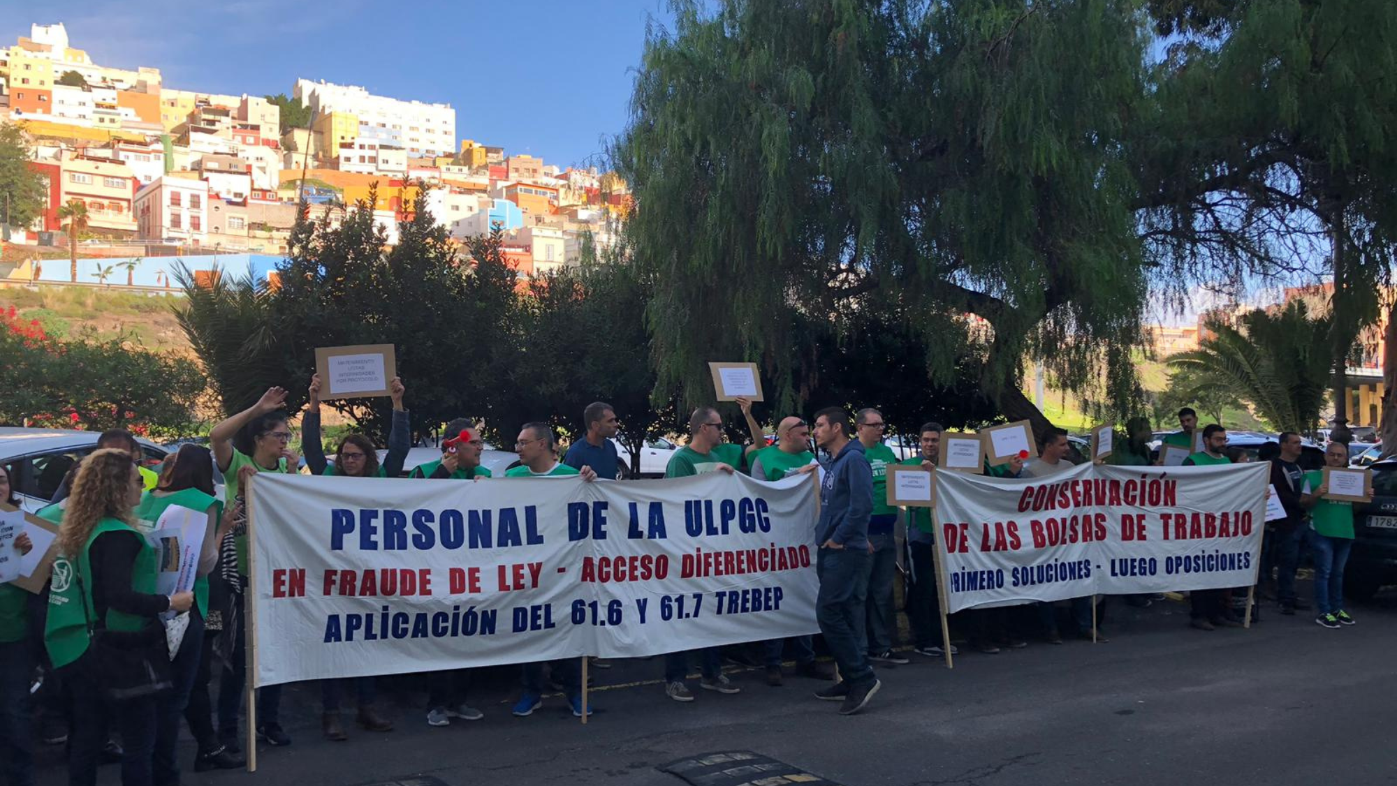 Foto de archivo de una manifestación. / APUL