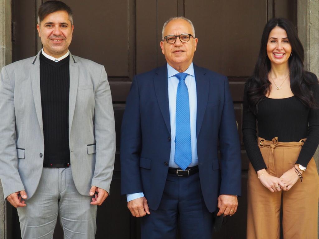 Los diputados de ASG en el Parlamento de Canarias, Jesús Ramón Ramos Chinea, Casimiro Curbelo y Melodie Mendoza (de izquierda a derecha)./ Cedida Los diputados de ASG en el Parlamento de Canarias, Jesús Ramón Ramos Chinea, Casimiro Curbelo y Melodie Mendoza (de izquierda a derecha)./ Cedida