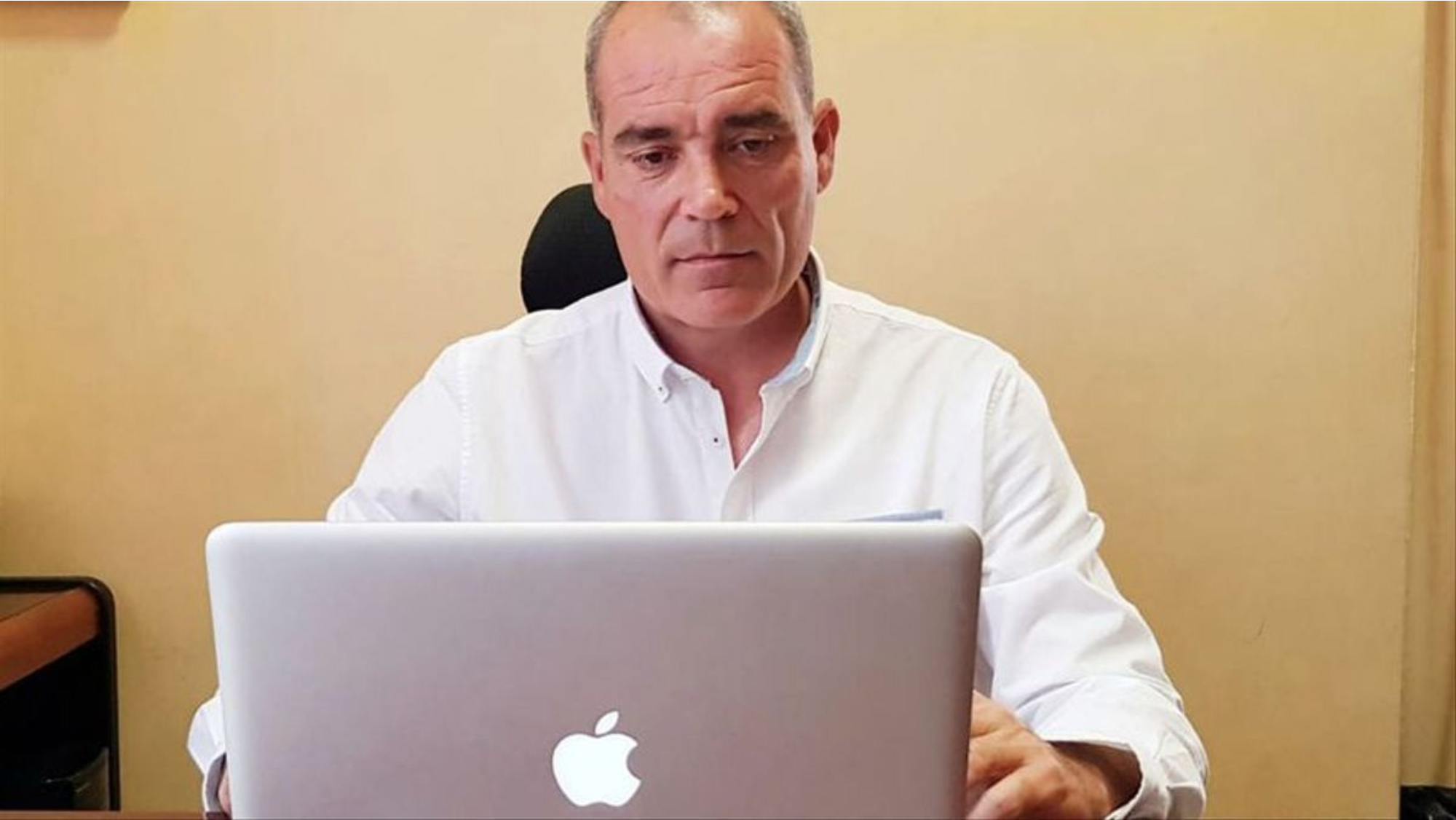 El consejero de Nuevas Tecnologías de La Palma, Gonzalo Pascual, que ha informado de la formación en Fiware abierta por el Cabildo. / Cabildo de La Palma