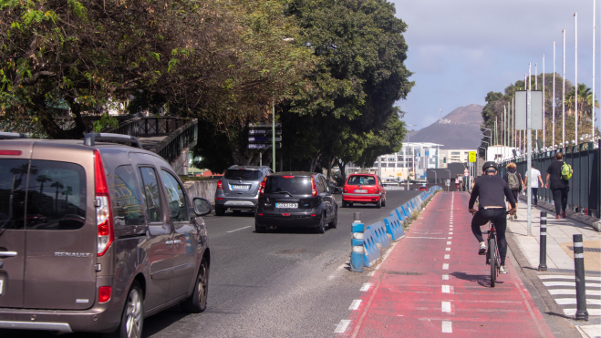 Tráfico en la ciudad de Las Palmas de Gran Canaria. / Ayuntamiento de Las Palmas de Gran Canaria