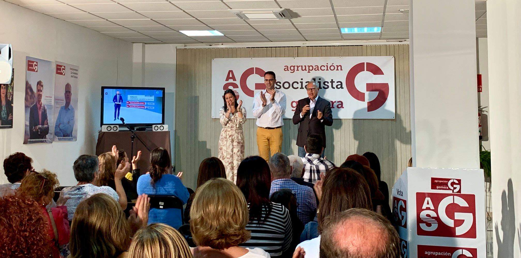 Imagen de una jornada electoral en la sede de ASG./