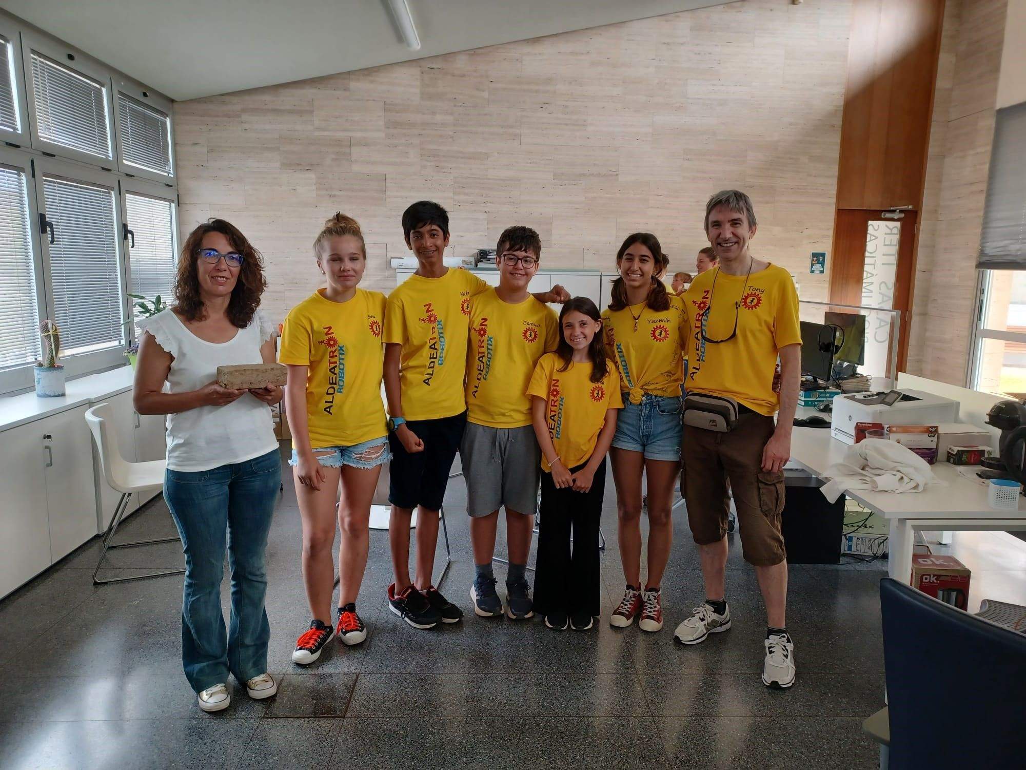 Aldeatron Robotix es un equipo integrado por jóvenes de Tenerife Sur./