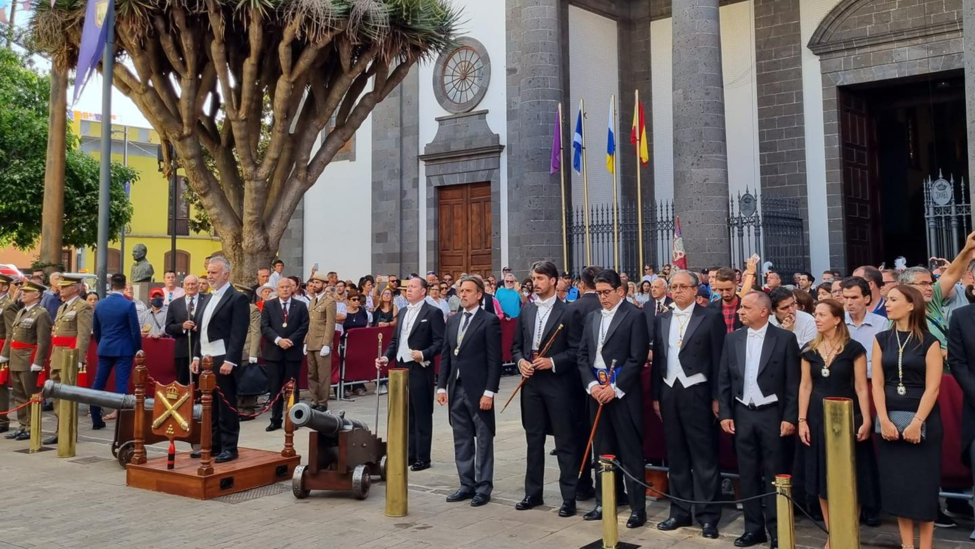 Celebración del Cristo de La Laguna este miércoles. / Ayuntamiento de La Laguna