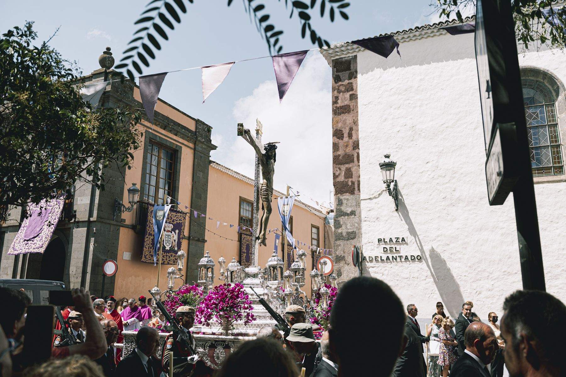 Procesión del Cristo de La Laguna./ Cedida