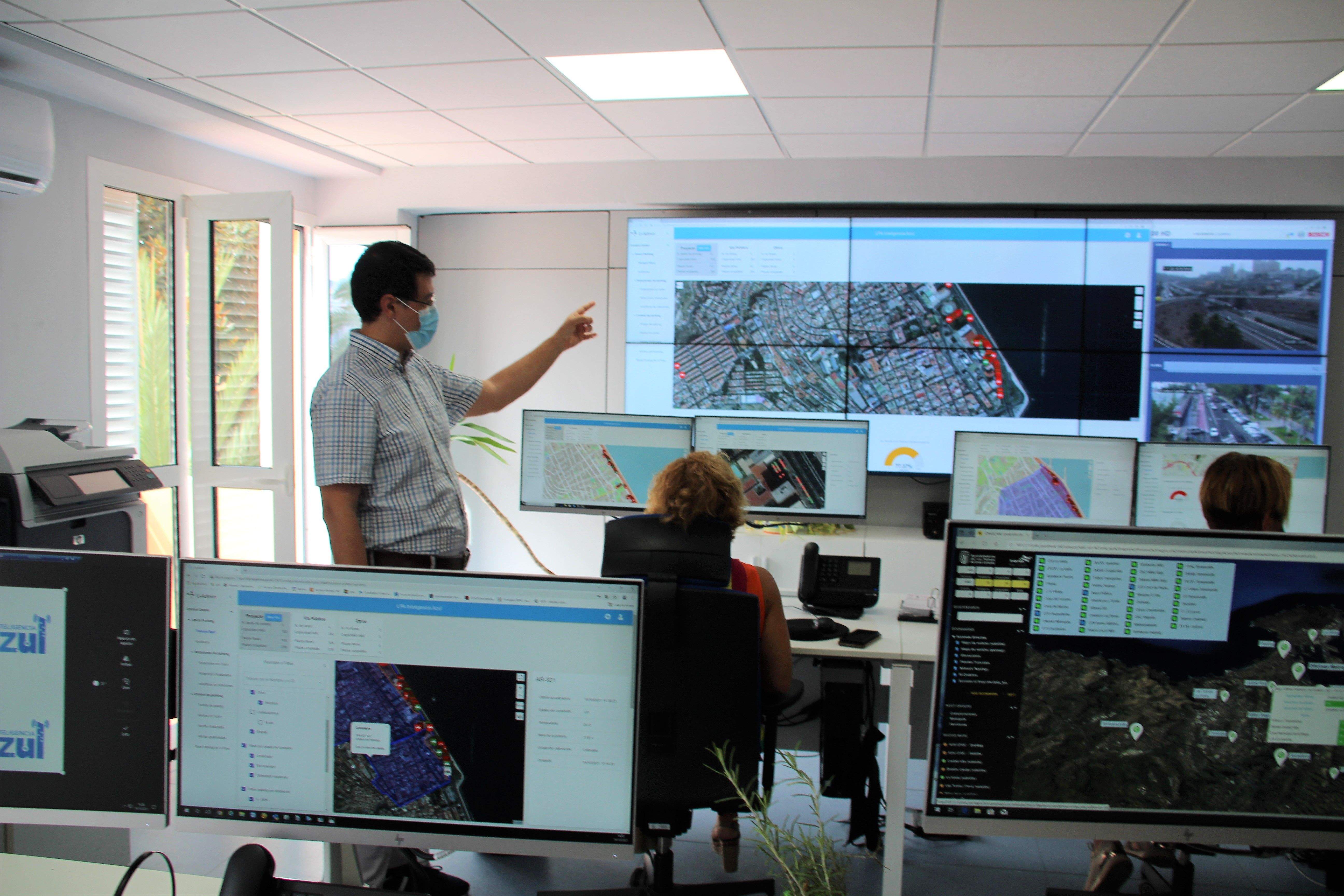 Imagen de la Sala LPA Inteligencia Azul 8, proyecto que incluye el sistema que desarrollará Canaragua. 