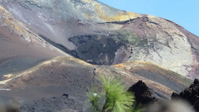 Cono del volcán de La Palma. / AH - Álvaro Oliver