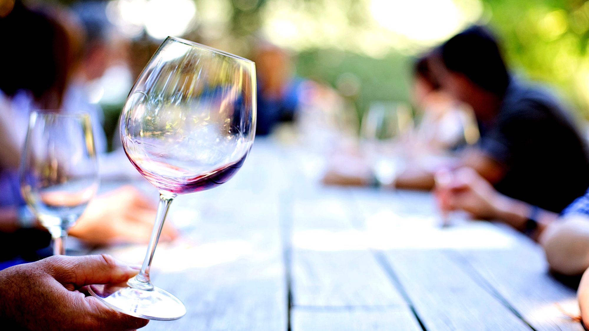 Copa de vino durante una cata. / AH