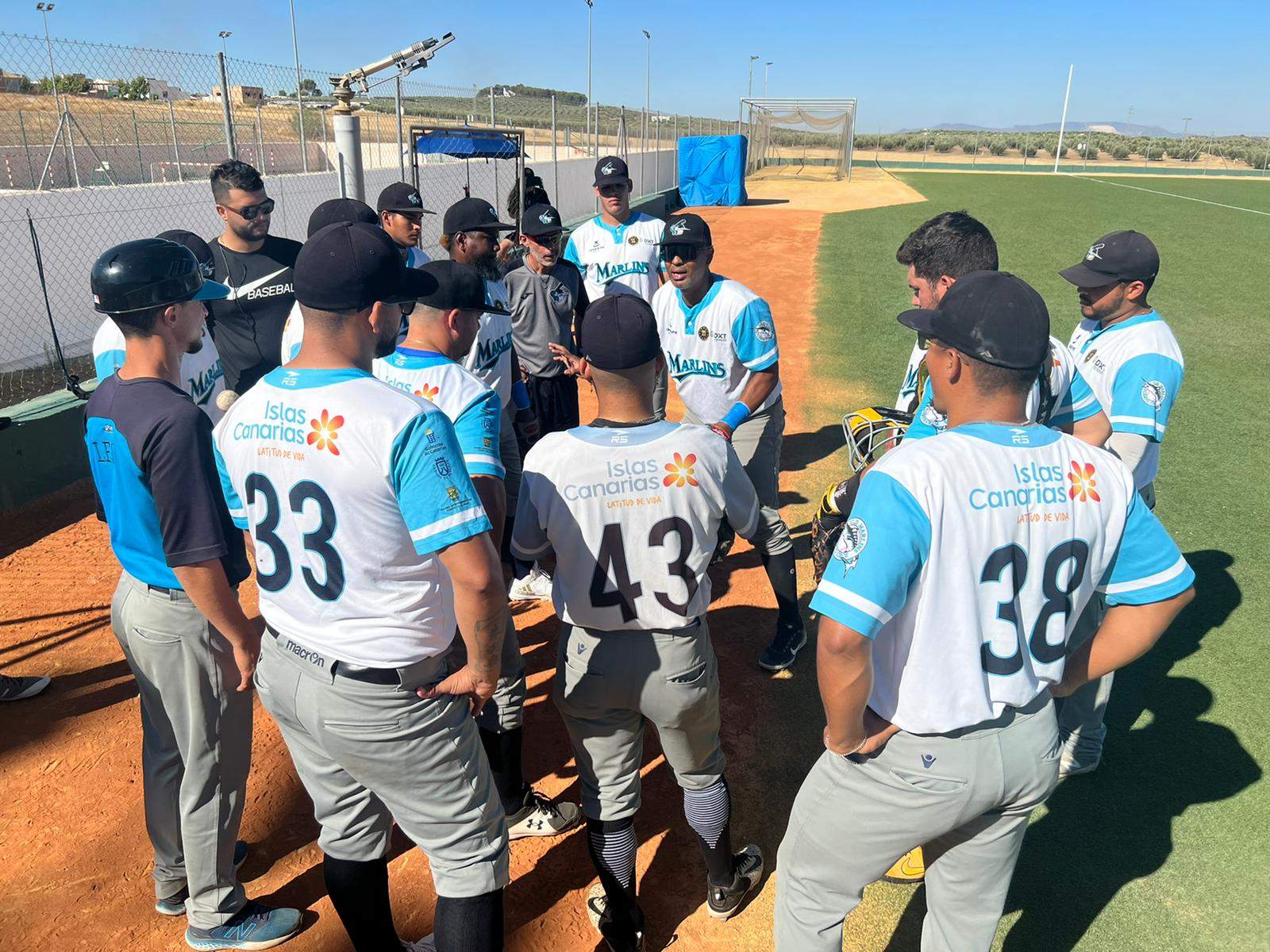 El Tenerife Marlins Puerto Cruz aportará cinco jugadores a la Selección Española en la disputa de la clasificación para la World Baseball Classic./ Cedida.