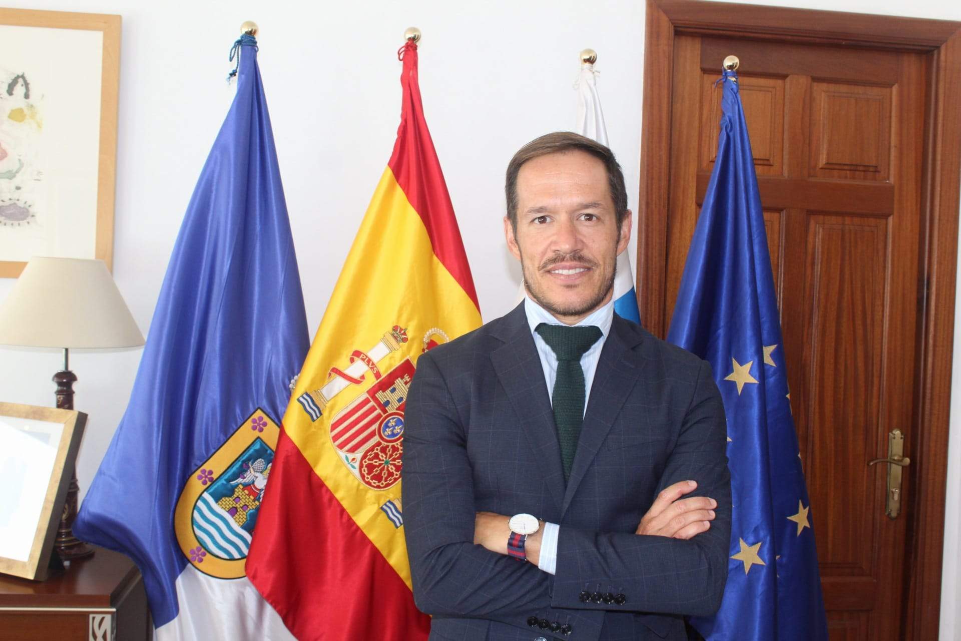 Mariano Hernández Zapata, presidente del Cabildo de La Palma. / Atlántico Hoy
