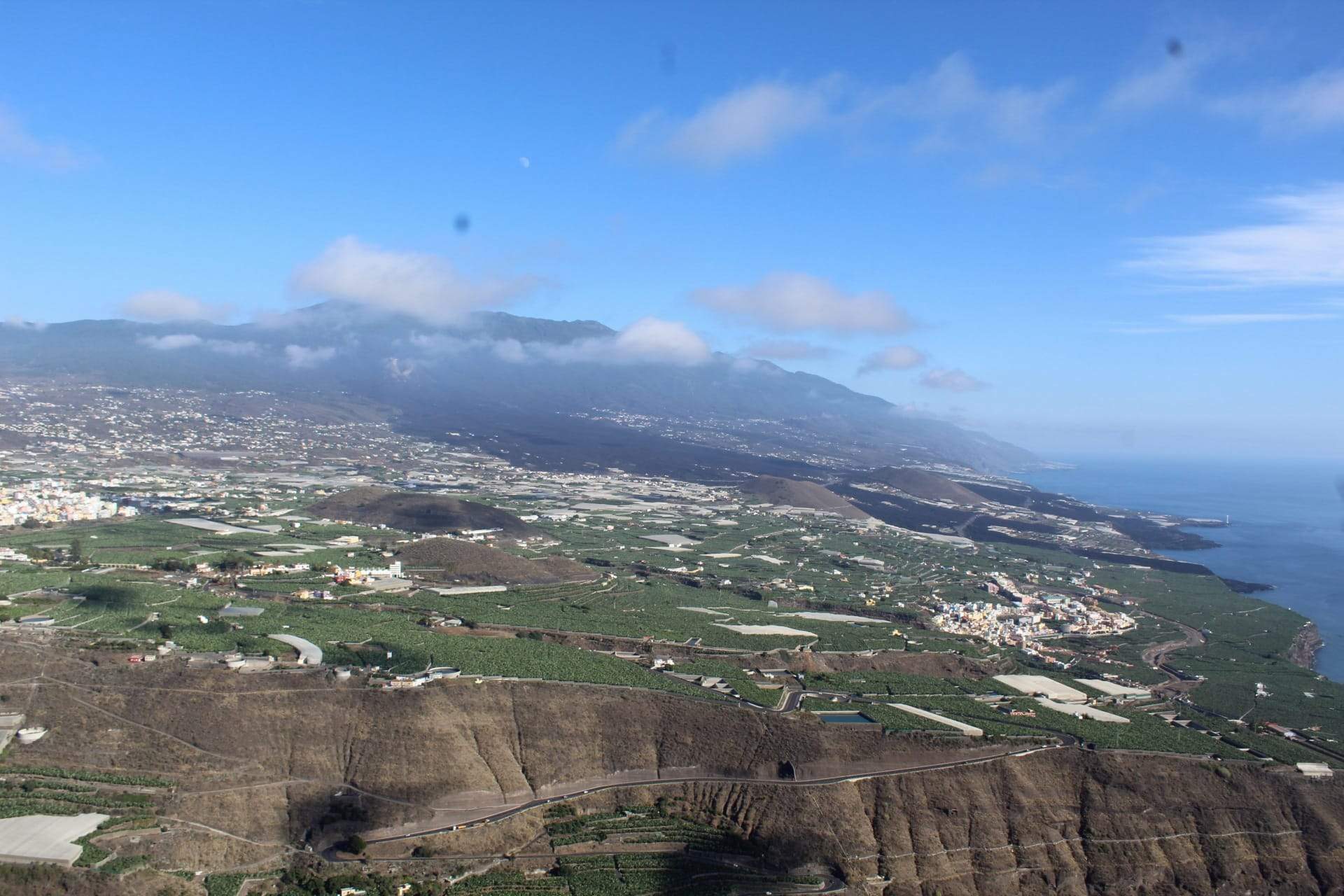 Imagen panorámica del actual Valle de Aridane./ Álvaro Oliver (AH)