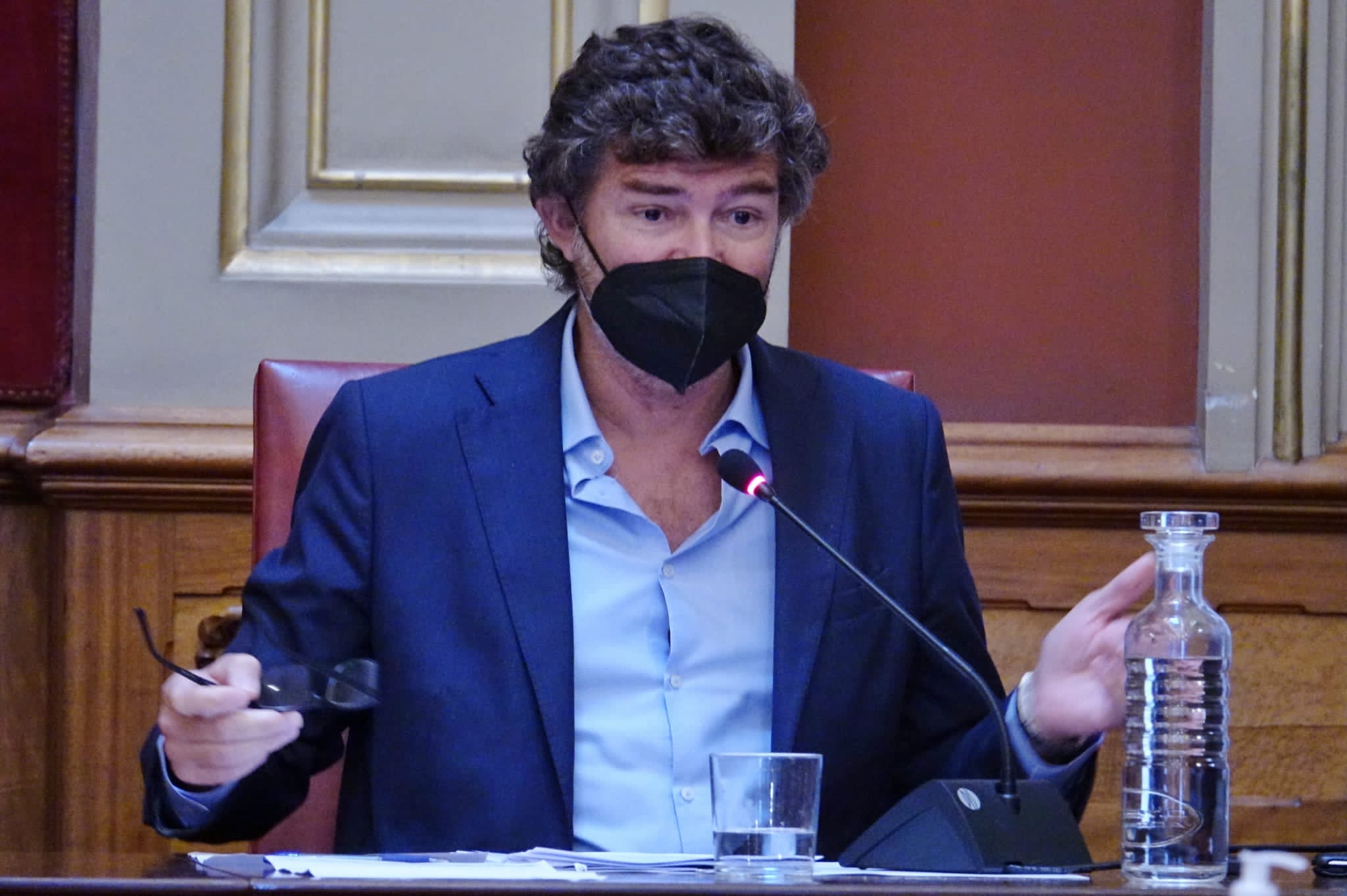 El concejal de Urbanismo de Santa Cruz de Tenerife, Guillermo Díaz Guerra. / Archivo
