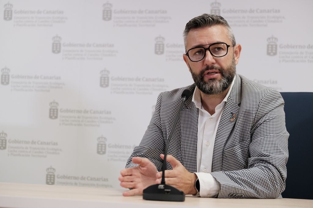 Miguel Ángel Pérez, viceconsejero de Transición Ecológica del Gobierno de Canarias. / Archivo  