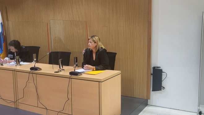La abogada de la acusación, Olivia Rodríguez Vega, en un momento de su intervención. Atlántico Hoy