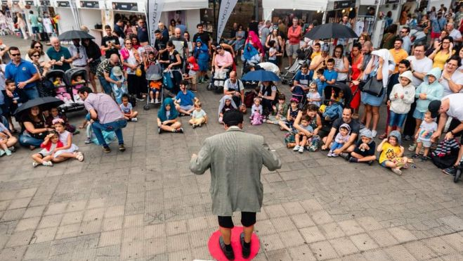 Actividades para el público infantil en San Telmo en la edición 2019 del Big Bang Vintage Festival.