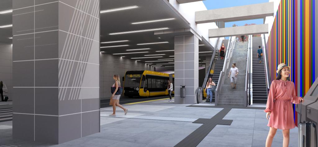 Proyecto de la Metroguagua en Santa Catalina. / Guaguas Municipales Proyecto de la Metroguagua en Santa Catalina. / Guaguas Municipales