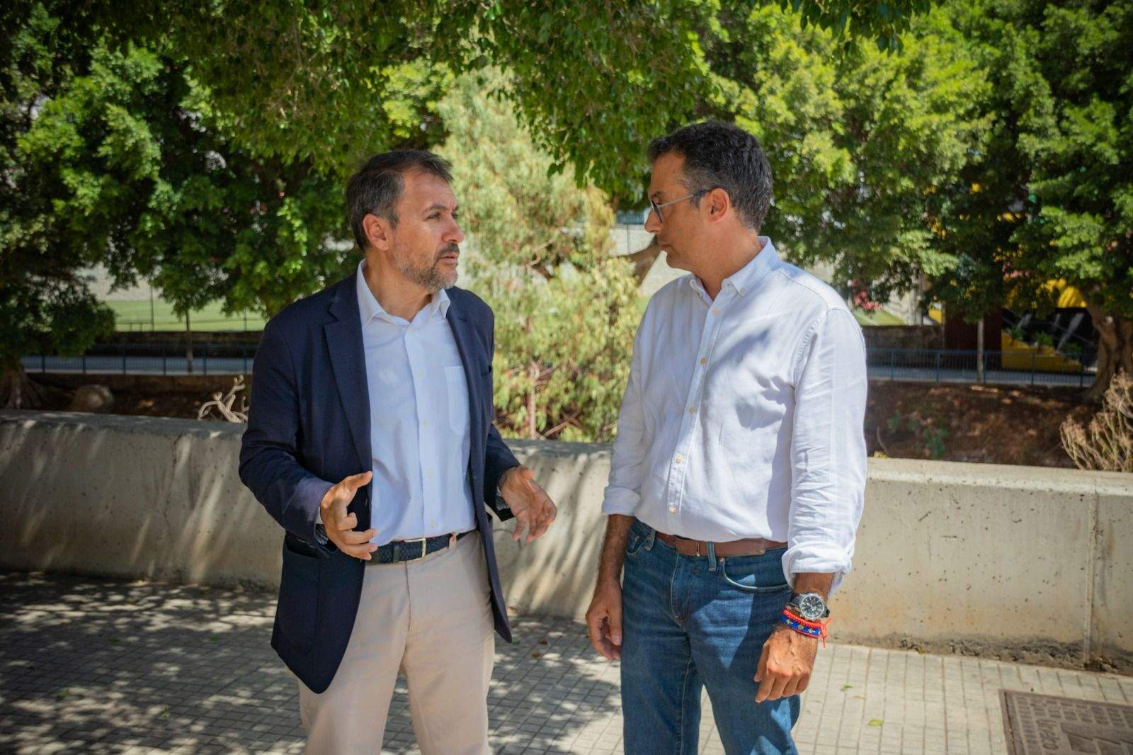 José Manuel Bermúdez y Carlos Tarife. / Ayuntamiento de Santa Cruz de Tenerife 
