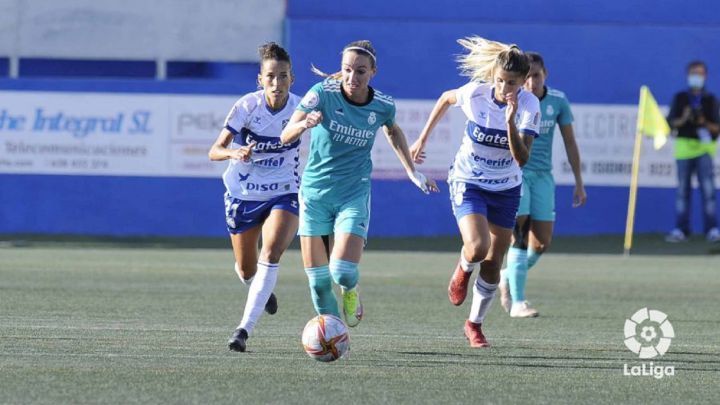 El encuentro entre UD Granadilla Tenerife y Real Madrid se aplaza a una fecha por determinar debido a la alerta meteorológica./ LaLiga.