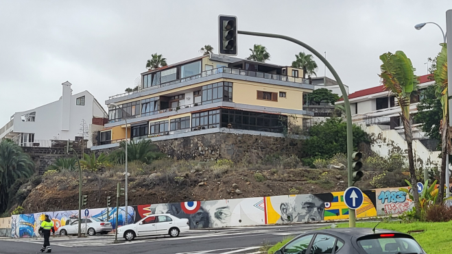 Semáfaros apagados el lunes en el Paseo de Chil. Atlántico Hoy