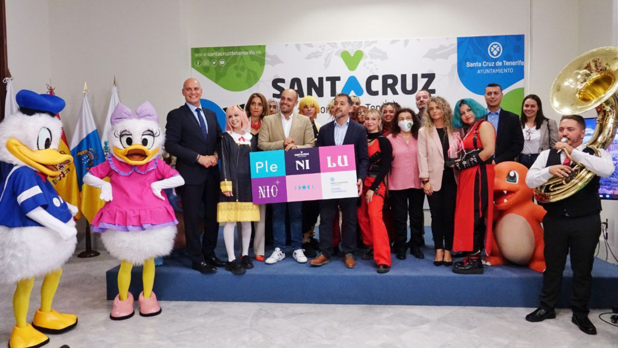 Presentación de las actividades del Plenilunio. / Cedida 