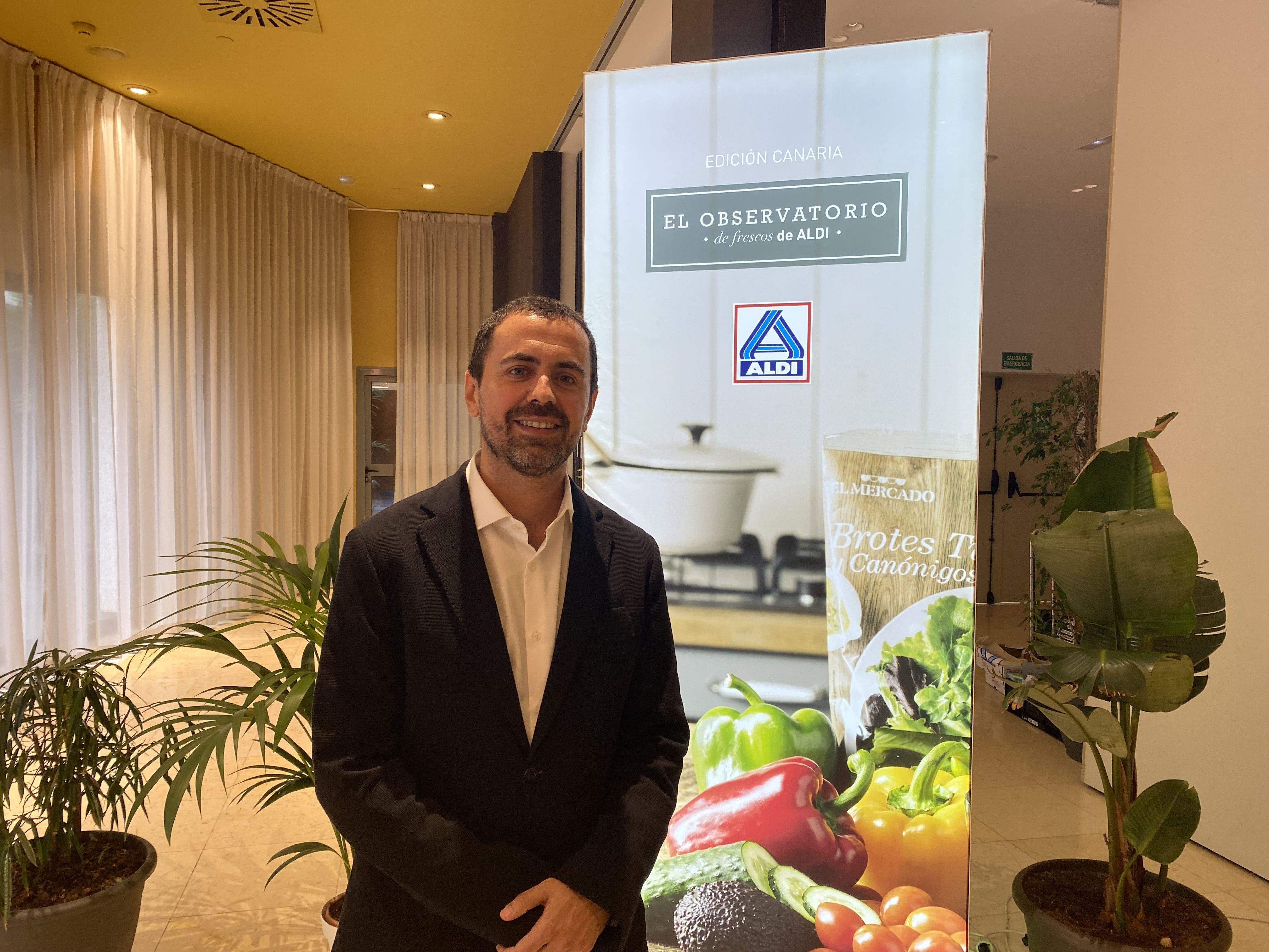 Marketing Research Business Partner en ALDI España, Hugo Liria. / Alba Marichal (AH)